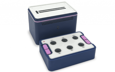 MiniQES benchtop instrument