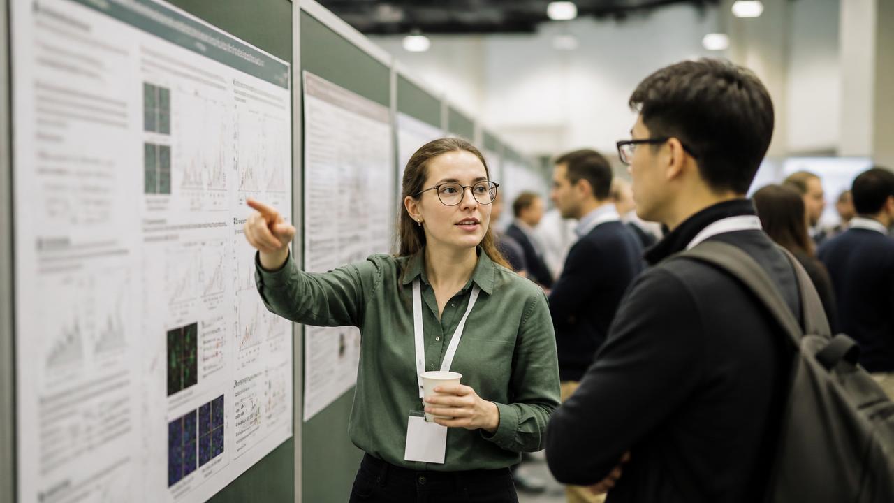 Scientific poster and publication library
